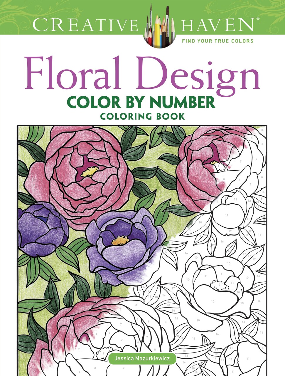 Creative Haven Floral Design Coloring Book Michaels